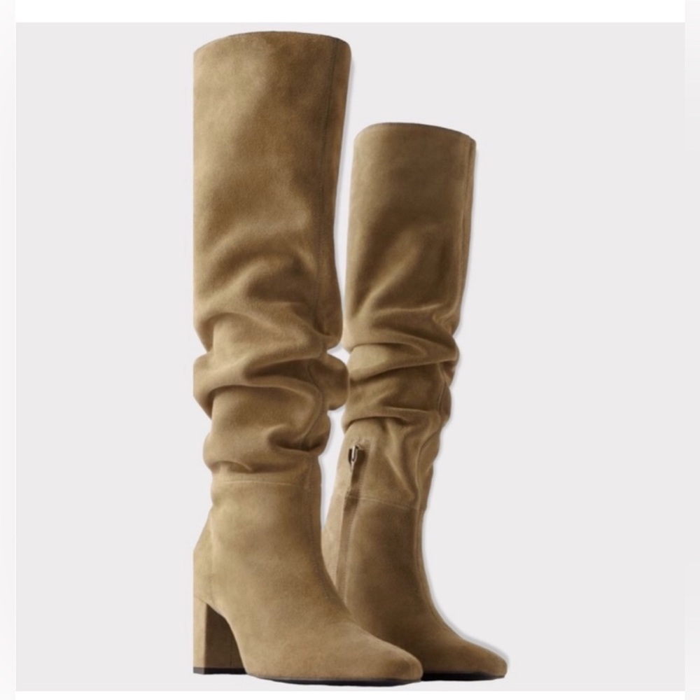 Zara high heel boots 👢